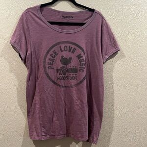 Torrid Size 1 Woodstock t shirt